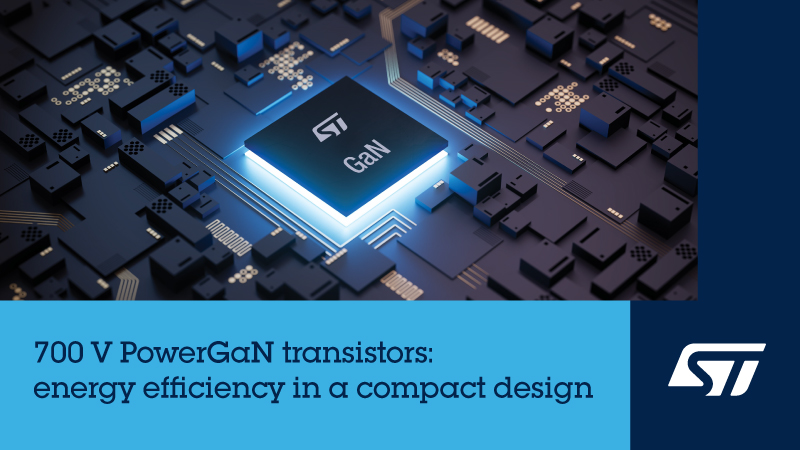 STMicroelectronics GaN power semiconductors for AI servers and robotics