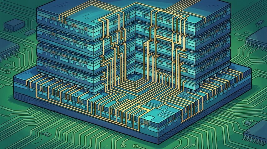 Samsung 2nm HBM5 base die illustration