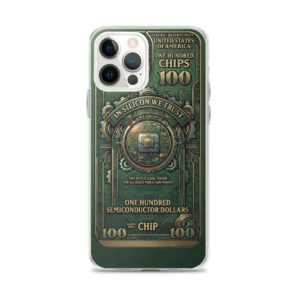 Clear Case for iPhone®: "In Silicon We Trust"