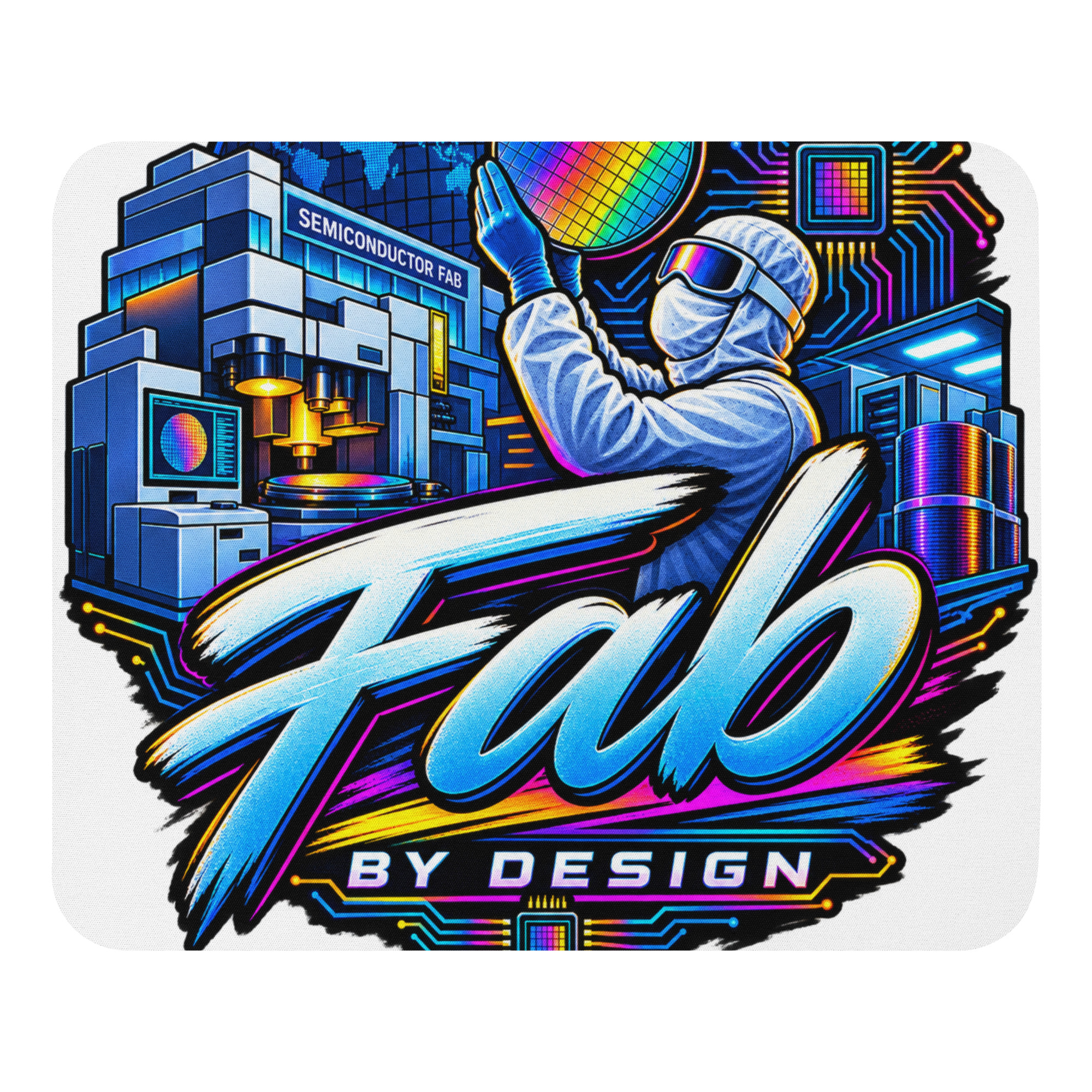 Mouse pad: "Fab By Design"