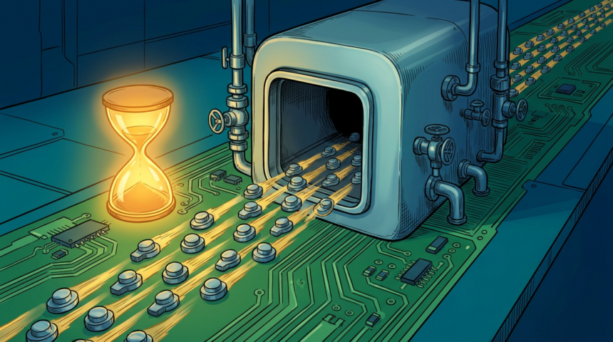 Chip tool component waits stretch past 40 months