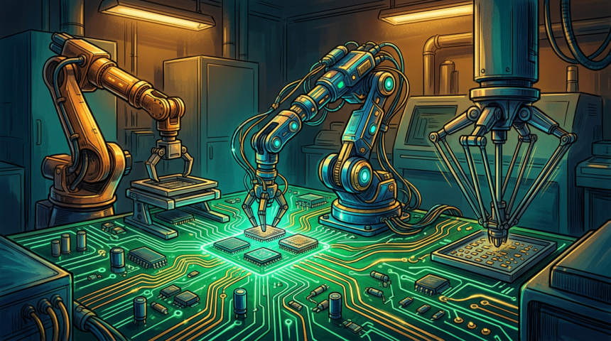 Samsung moves robots beyond wafer hauling in its fabs