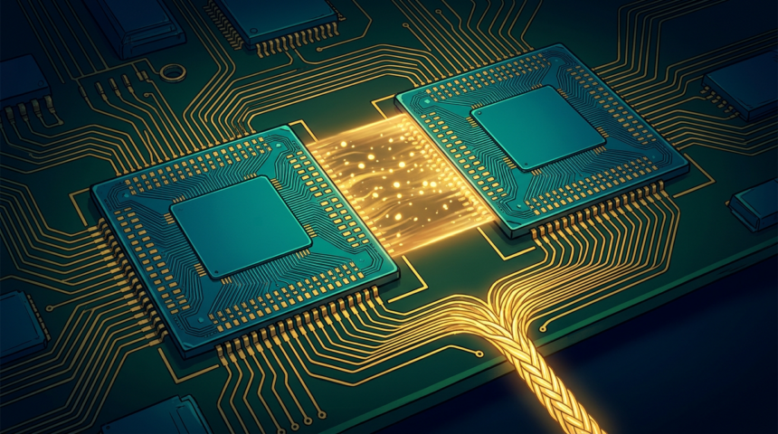 Feature illustration for: Two rivals fold their CPU code into a single library