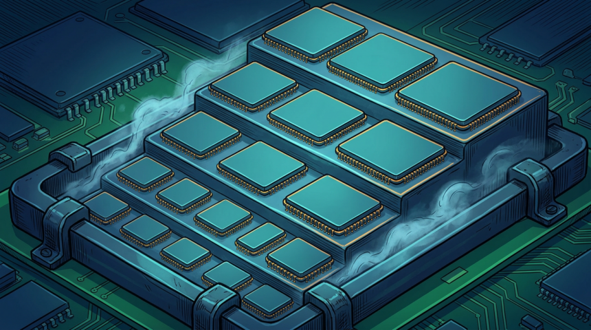 Feature illustration for: A programmable chip line gets a rating for the harshest conditions