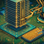 Feature illustration for: An inference chipmaker weighs trading speed for room
